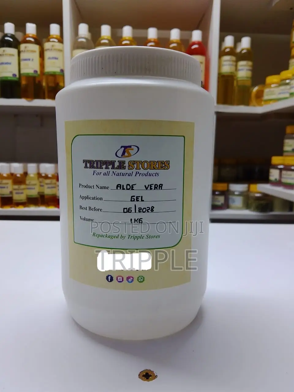Aloe Vera Gel 100% Natural Pure