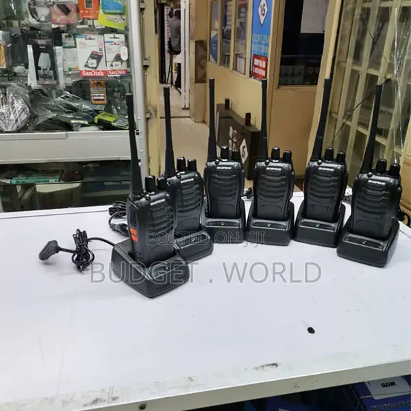 Clear Secure Audio Advanced 5km Bf-888s Walkie Talkies