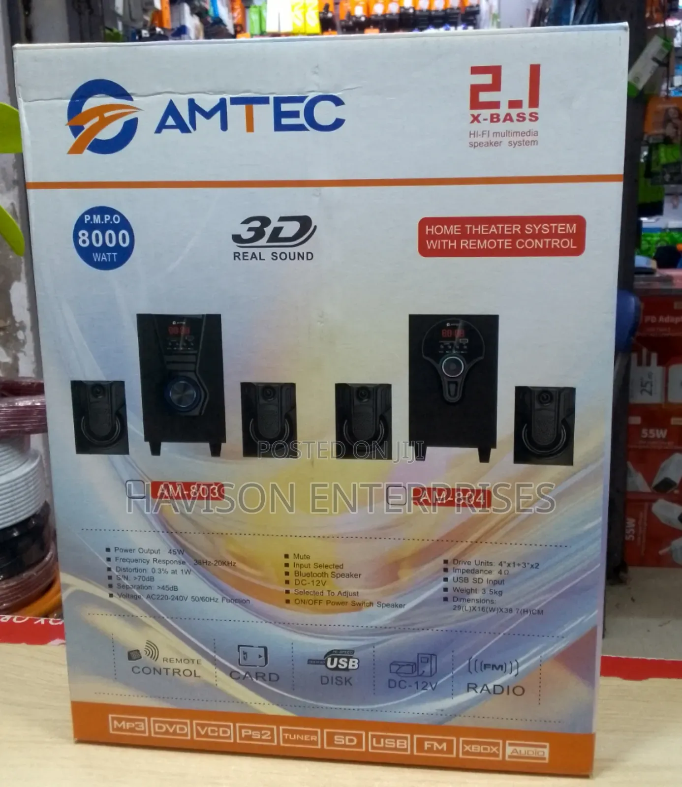 Amtec 2.1 Woofer(8000w)