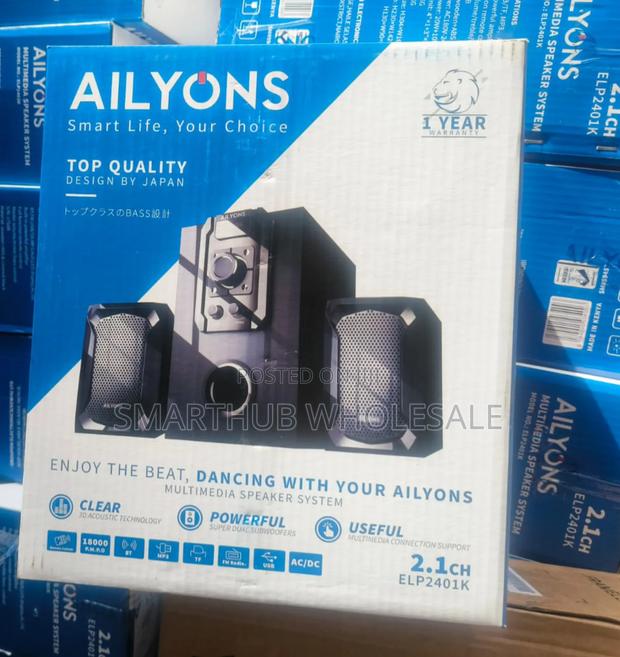 2.1ch Ailyons Subwoofer System - main view