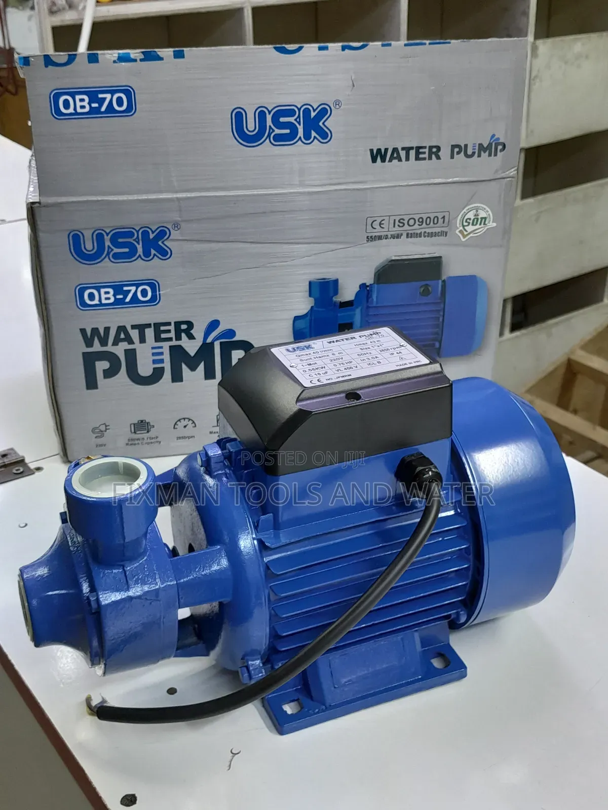 Usk Water Pump 0.75hp Powerful