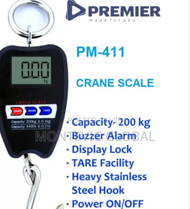 Premier Crane Scale 200kgs - main view
