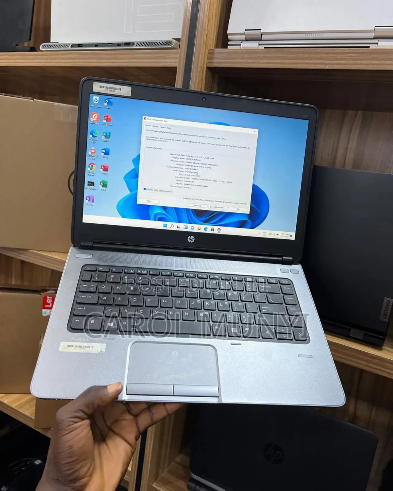 New Laptop HP ProBook 640 G1 8GB Intel Core I7 SSD 256GB