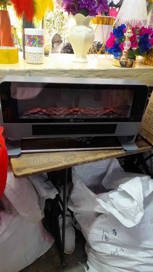 Fireplace With Heat and Change of Colours