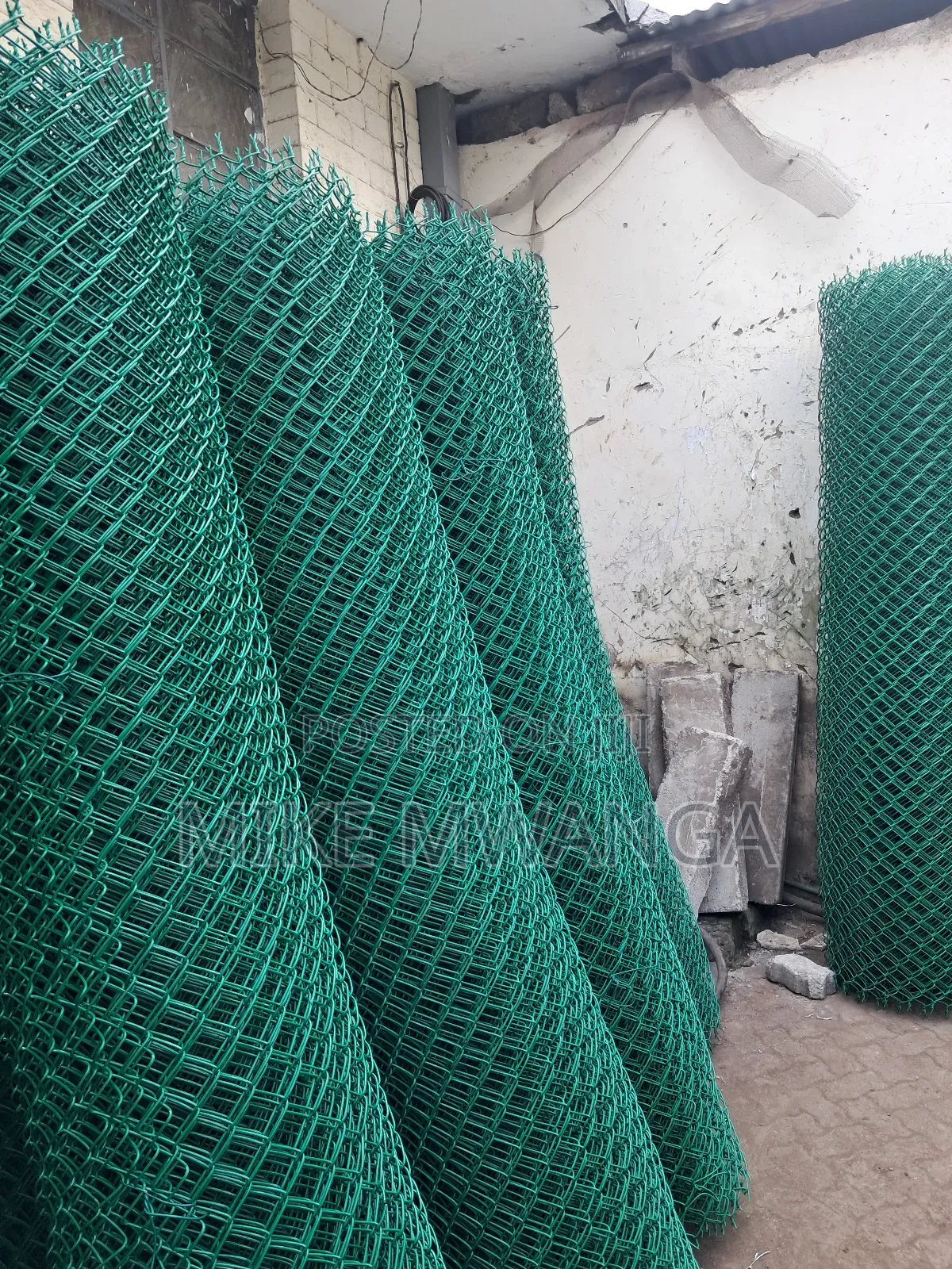 Super PVC-Coated Chainlink 8g Mesh 50×50 8ft
