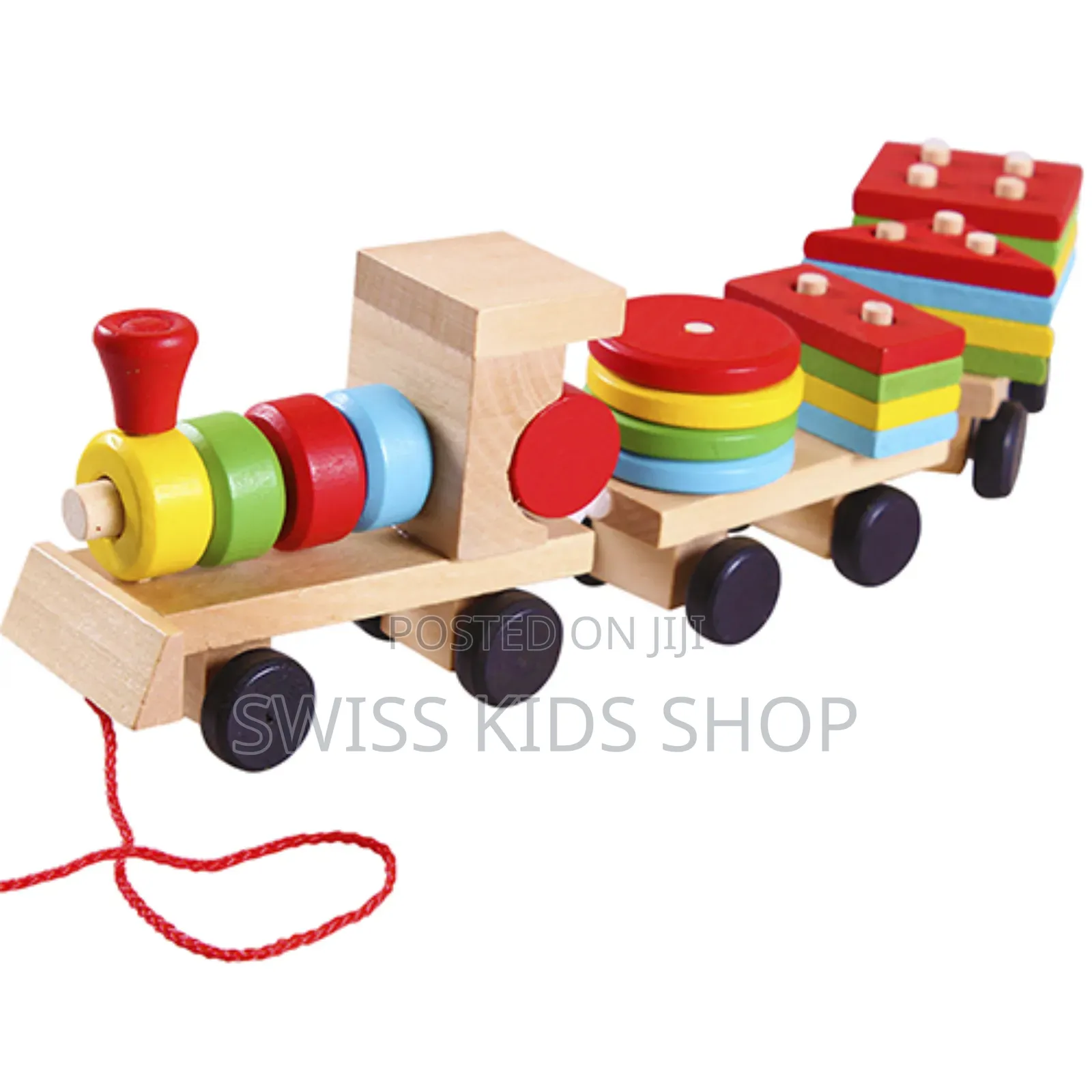 Wooden Shape Train