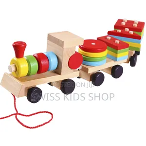 Wooden Shape Train