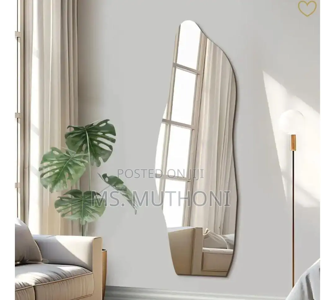 Asymmetrical Acrylic Sticker Mirror