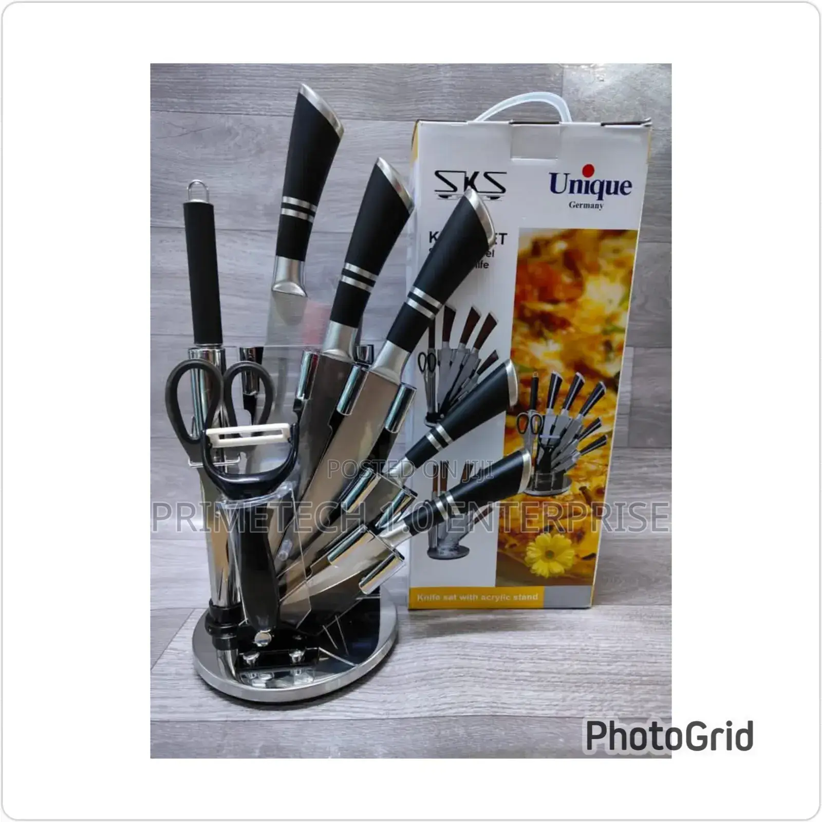 Unique 9pcs Knives Set