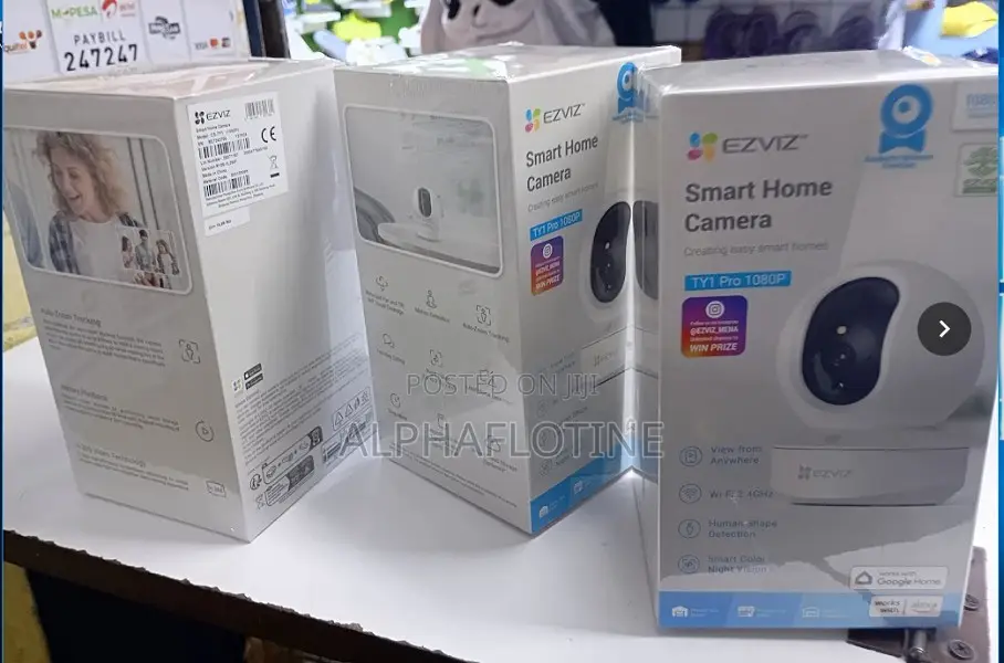 Ezviz C2c Indoor Wi-Fi Camera /1080p Video Wideangle Lens
