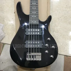 Ibanez 5 String Active Bass Black