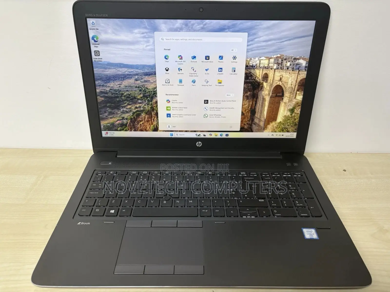 Laptop HP ZBook 15 16GB Intel Core I7 SSD 512GB