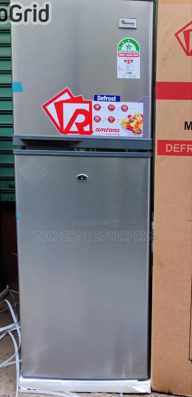 Ramtons 138 Litres Double Door No Frost Refrigerator 