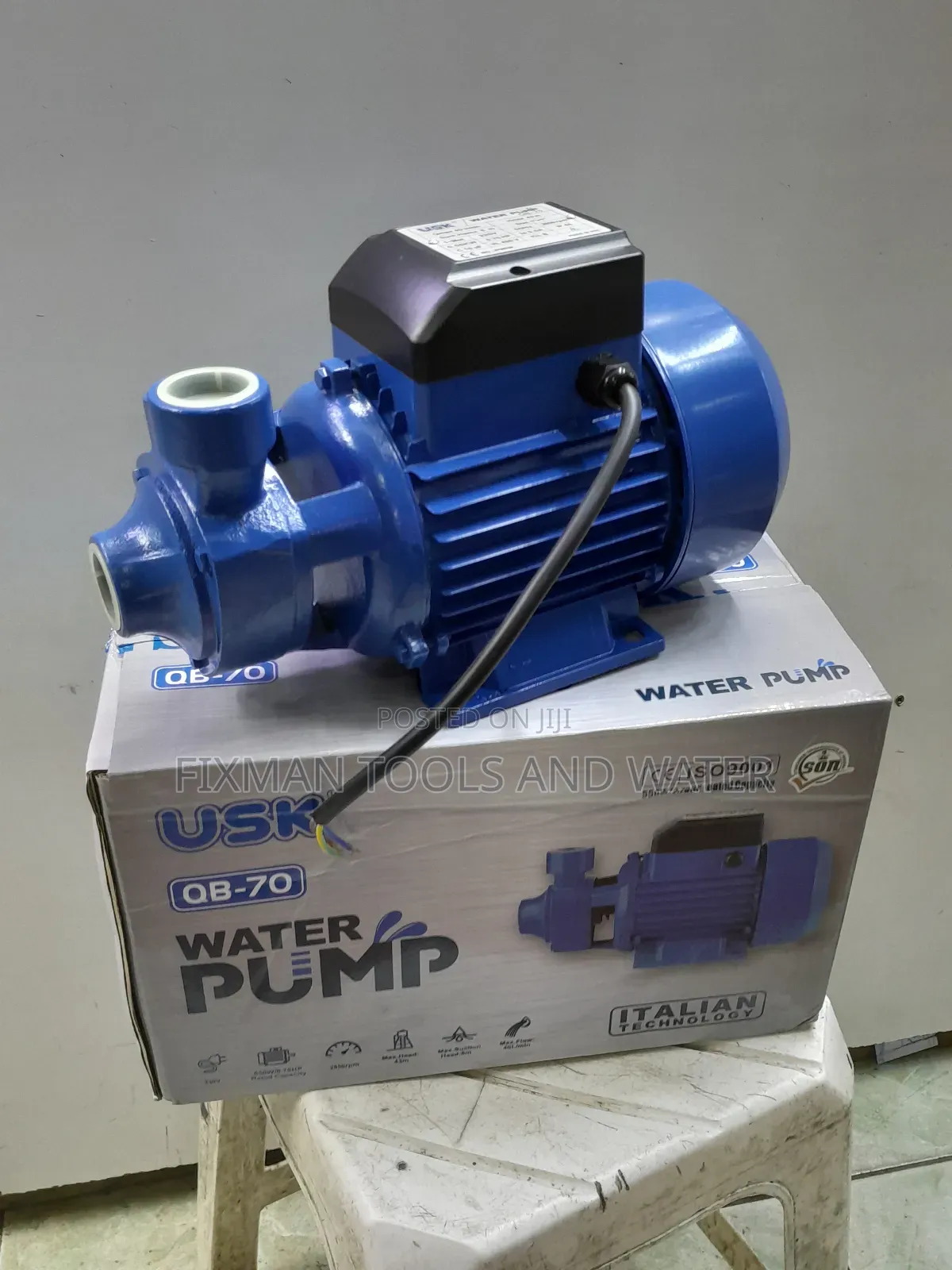 Domestic Usk Booster Water Pump 0.75hp 45m Head