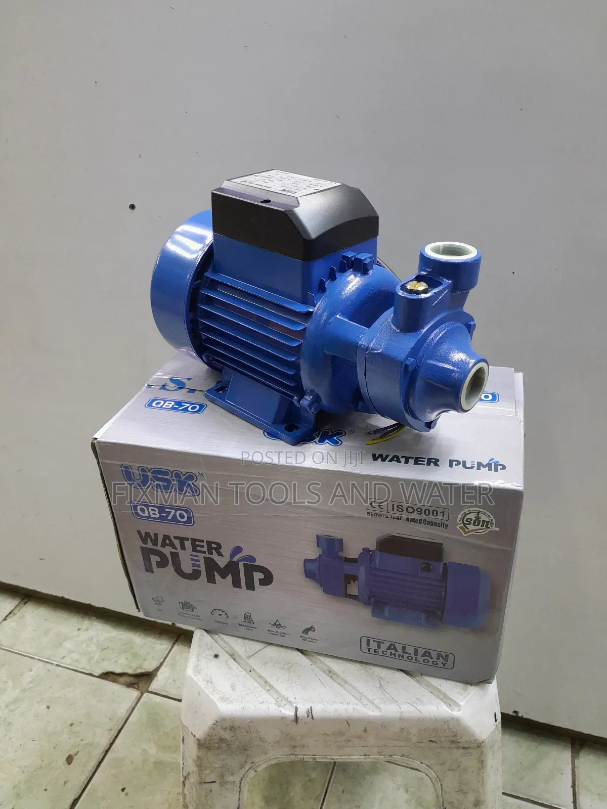 Domestic Usk Water Pump 0.75hp 45m Head