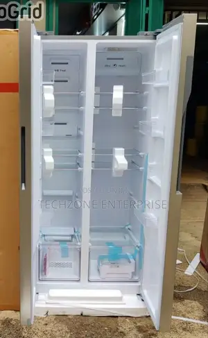 Ramtons Rf/319 430l Side by Side Led Display Refrigerator