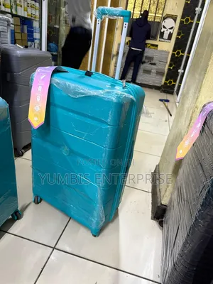 Large Green Rubber Suitcase for Sale Carry Upto 25kgs a
