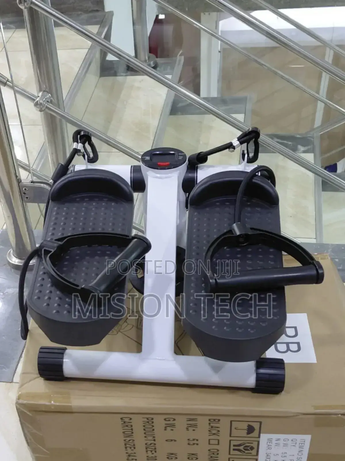 Mini Stepper Exercise Machine With Resistance*