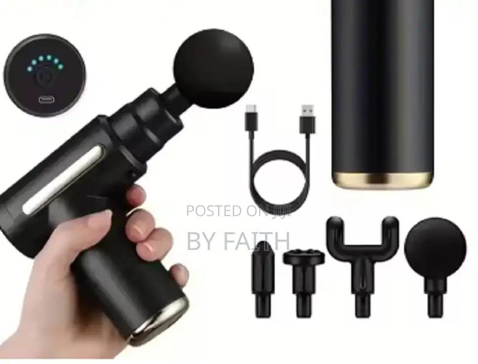 4in1 Rechargeable Fiscal Massage Gun