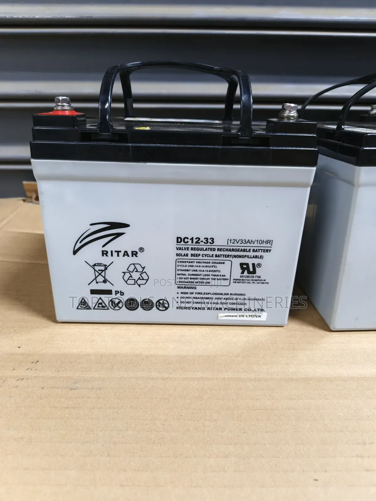 Ritar 12v33ah Solar Backup Battery