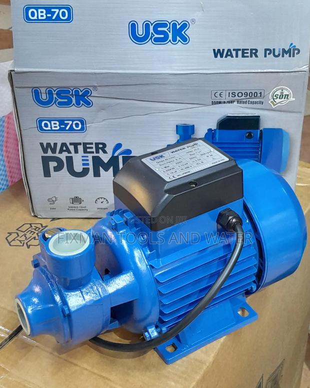 New Usk Booster Water Pump 0.75hp 43m Head - main view