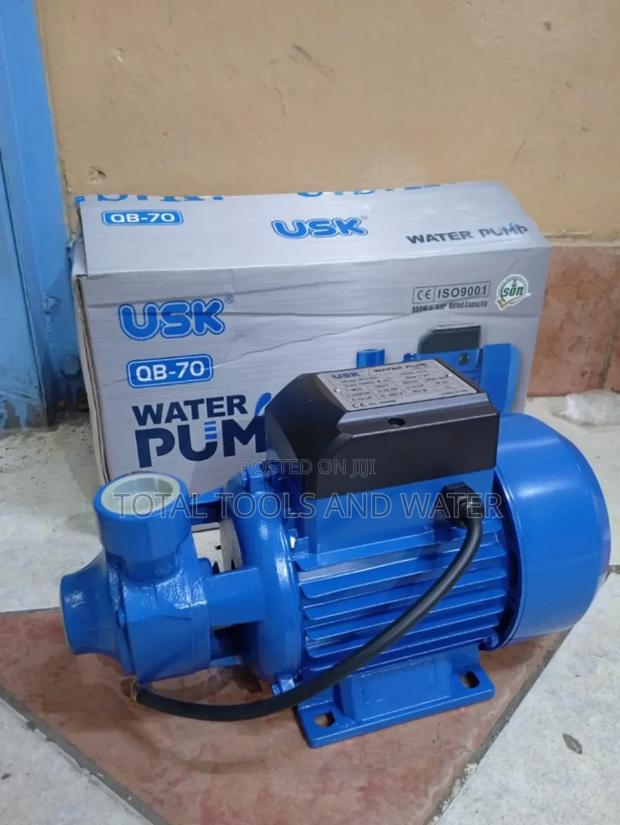 Usk Water Pump 0.75hp 43m Head 1"×1" Inlet Outlet