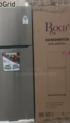 Roch RFR-435dt-1 348l Total Non-Frost Double Door Fridge