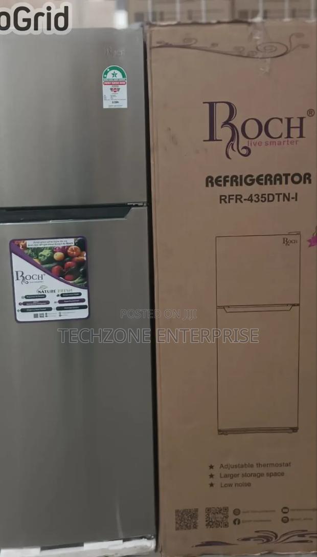 Roch RFR-435dt-1 348l Total Non-Frost Double Door Fridge