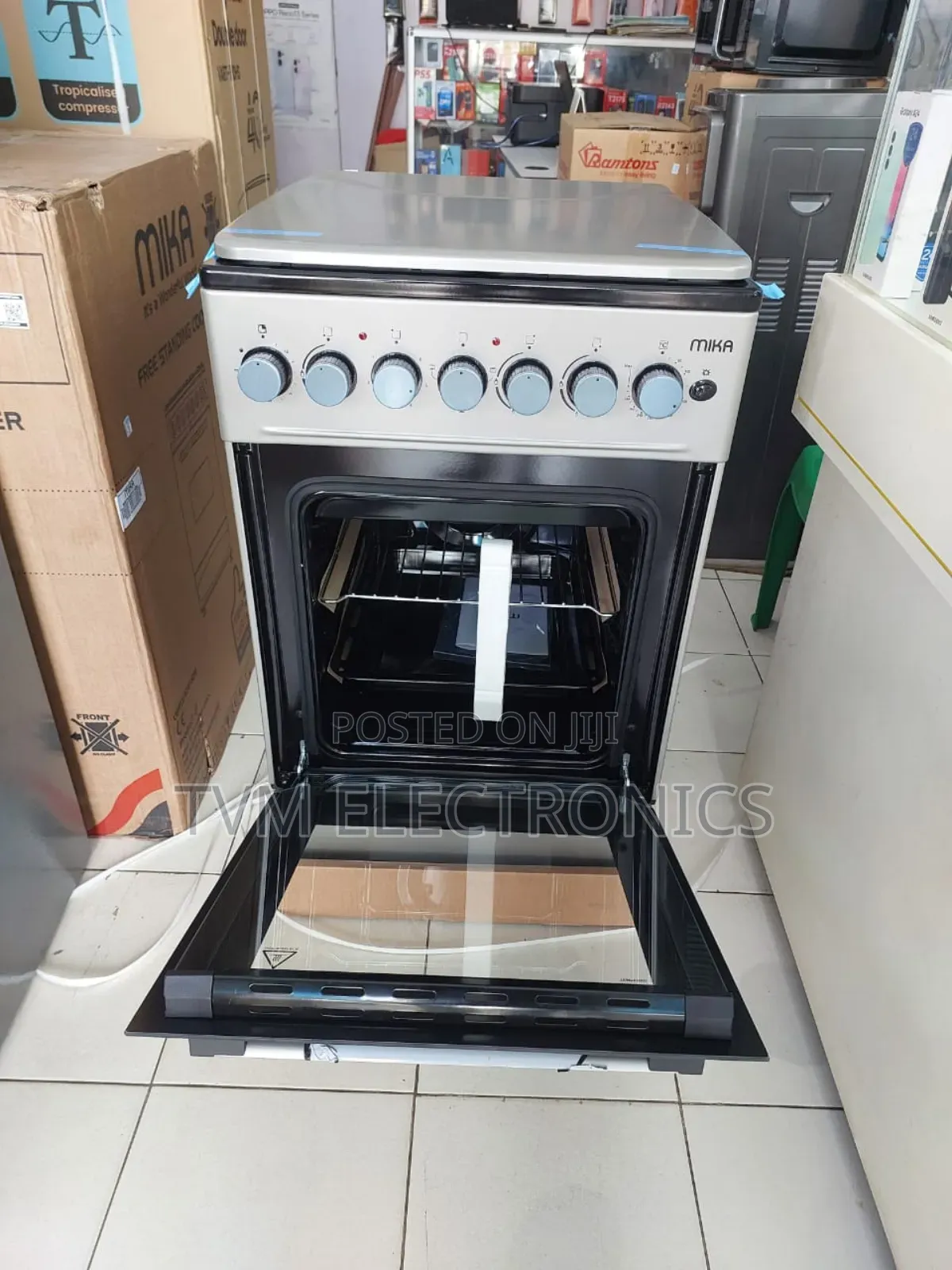 Mika 3+1 50×60cm Free Standing Cooker