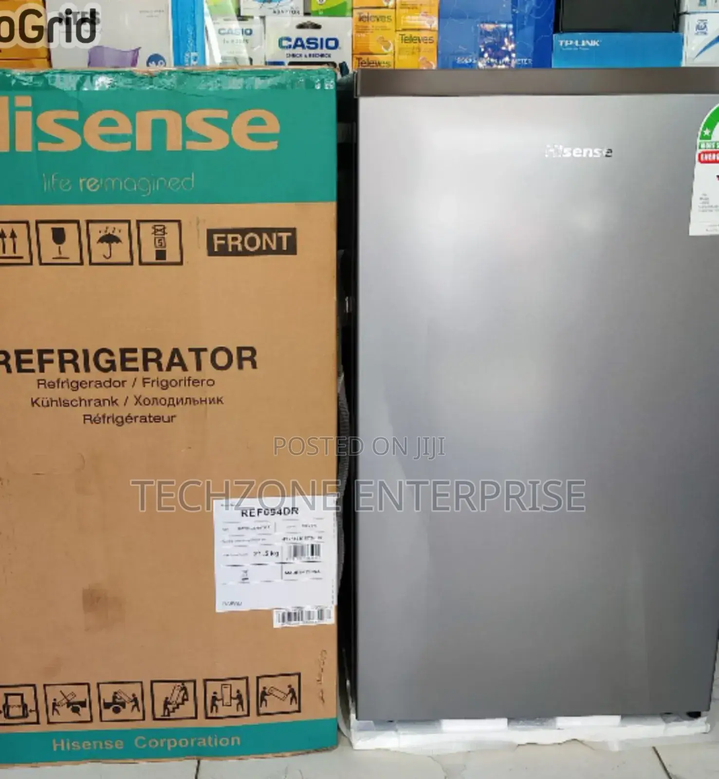 Hisense Ref094dr 94l Single Reversible Door Fridge