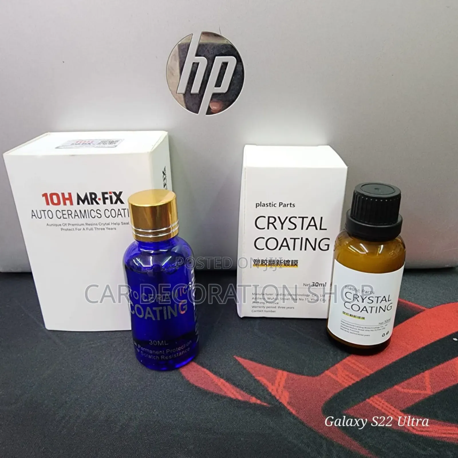 Plastic Parts Crystal Coating Restoration