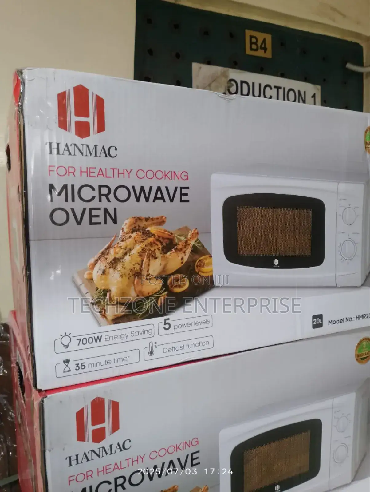 Hanmac Hmr20m 20l Manual Microwave Defrost Function 