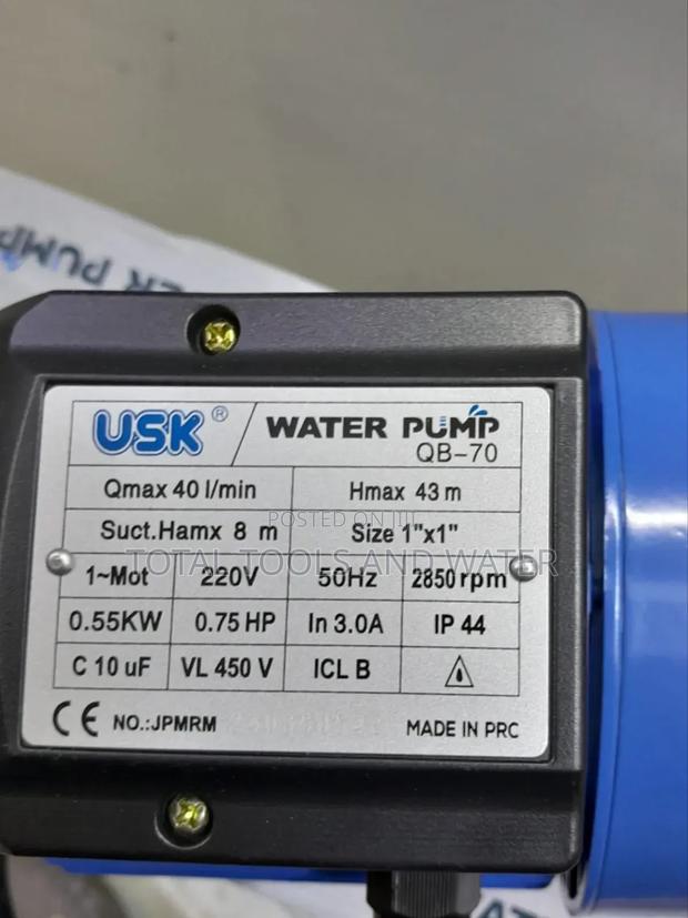 Modern Design Surface Water Pump 0.75hp 43m Head - thumbnail 3