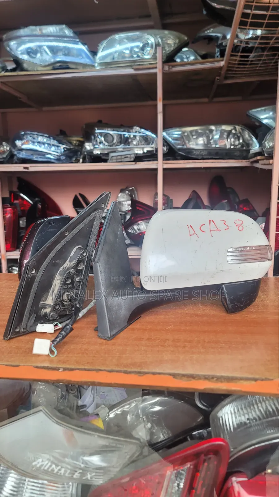 Toyota Vanguard Sidemirrors Power Type
