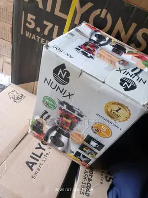 Nunix Ak-500 Powerful 2 in 1 Blender With Glass Jar