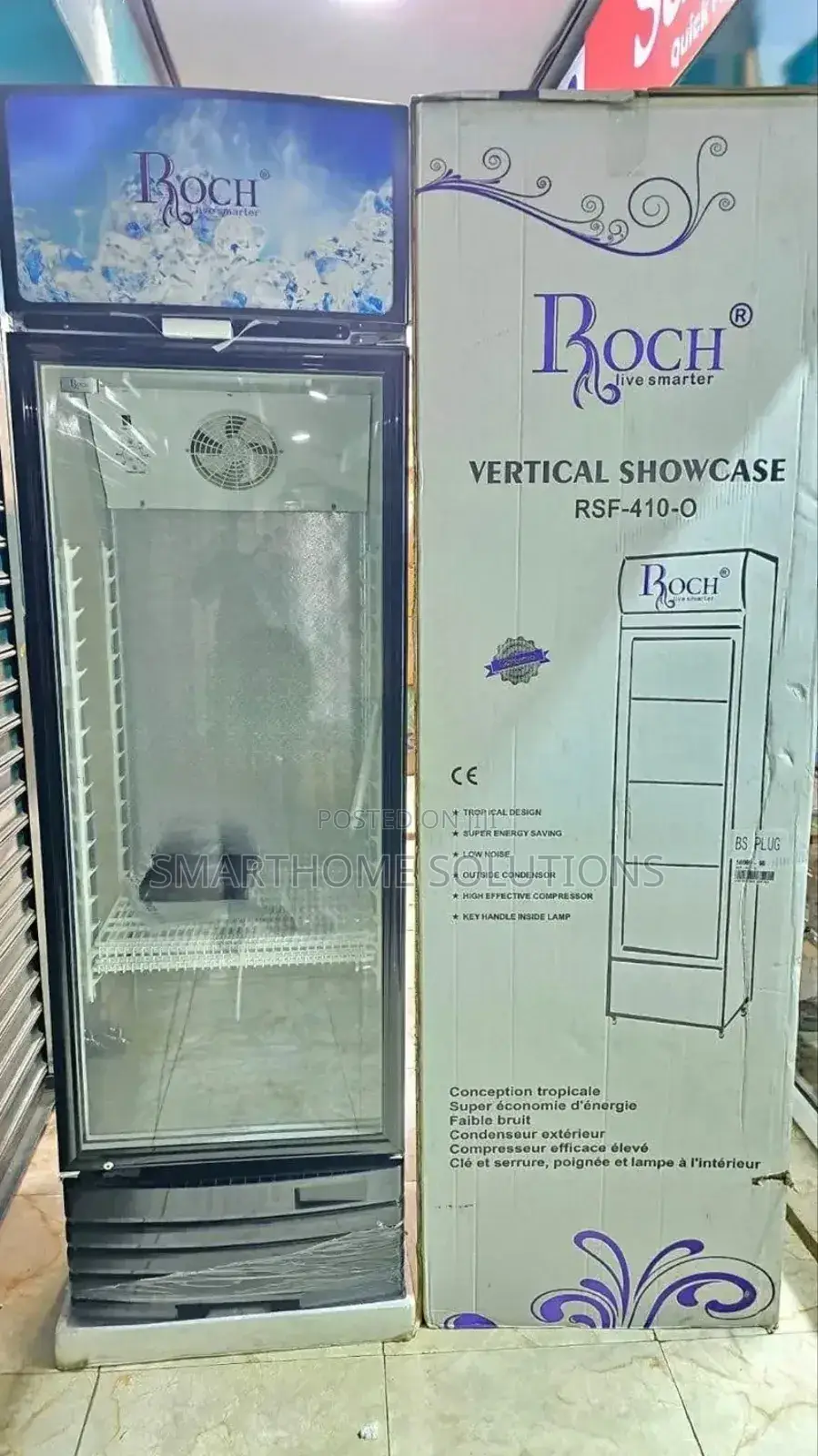 Efficient Cooling With Style –329l Showcase Fridge