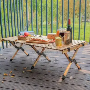 Picnic Table. Foldable Egg Roll Camping Table!!