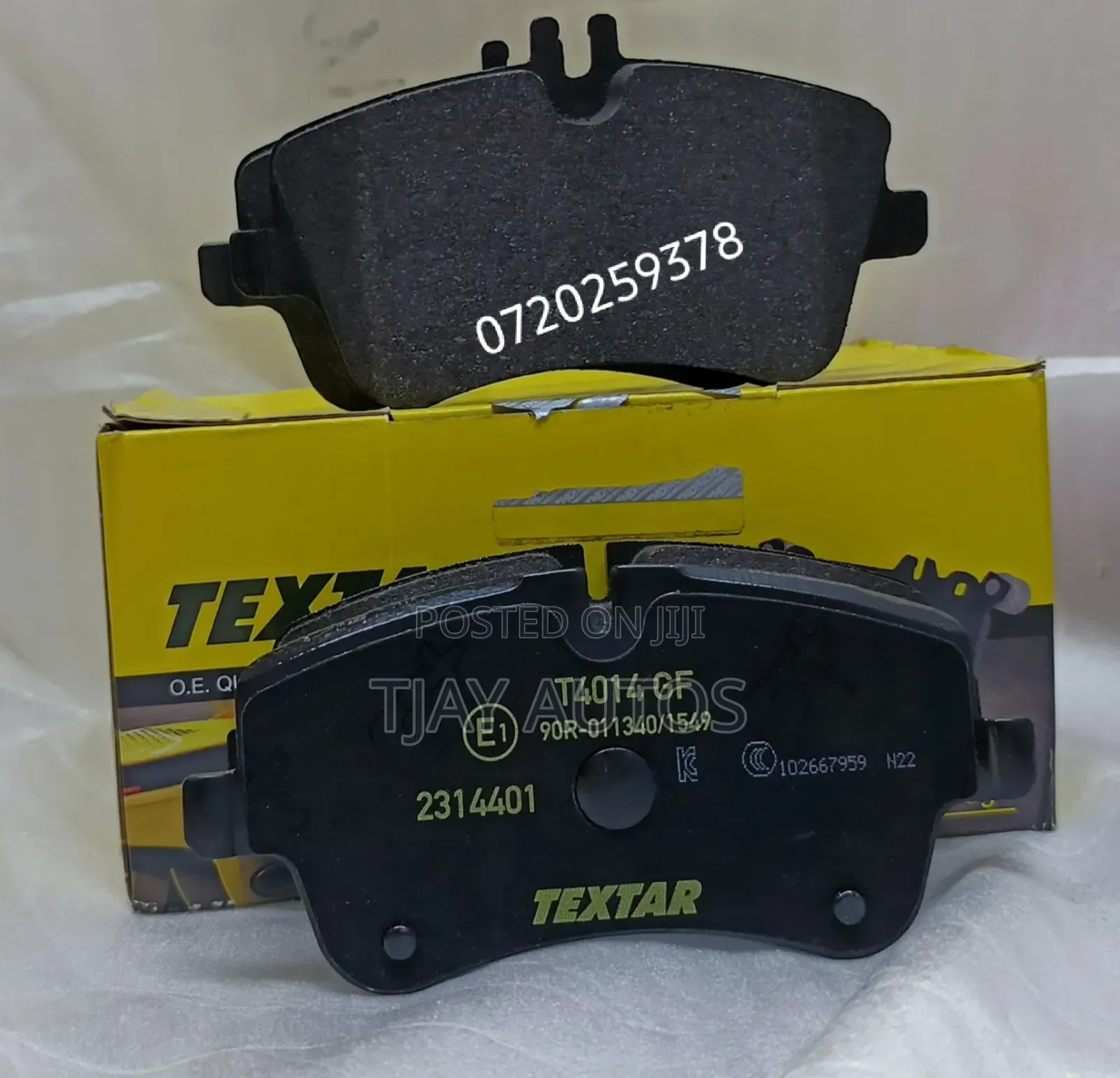 Mercedes Benz C Classw203 Textar Front Brake Pads