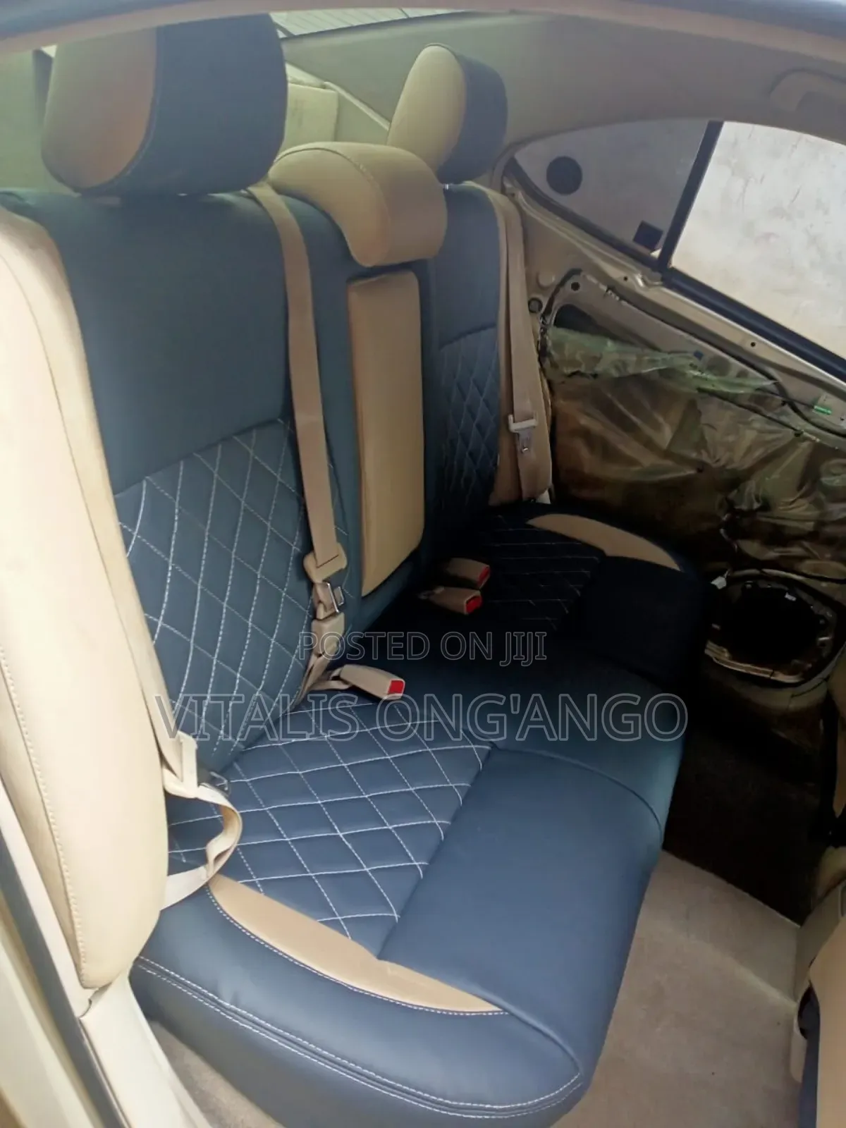 Executive Leather Car Seat Covers and Aphostry.