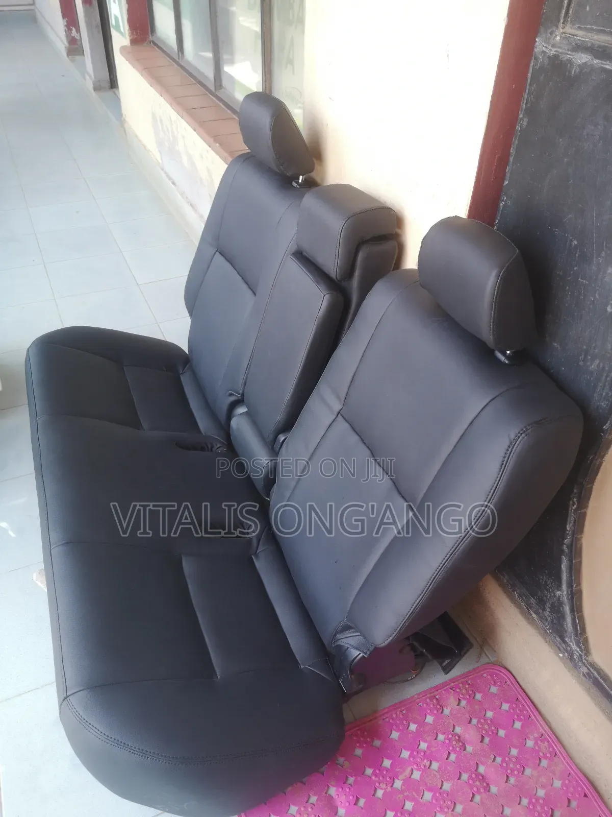 Executive Leather Car Seat Covers and Aphostry.