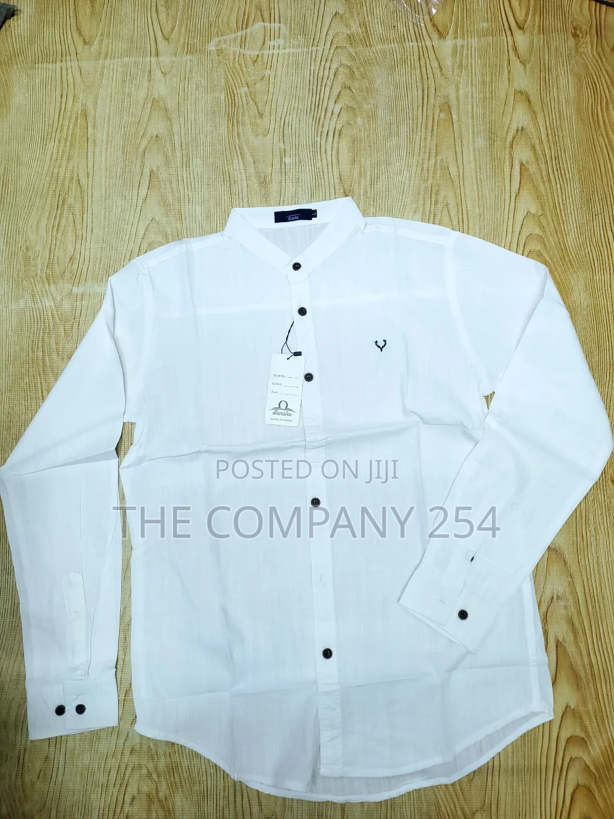 Quality Authentic Mens Designer Legit Linen Official Shirts