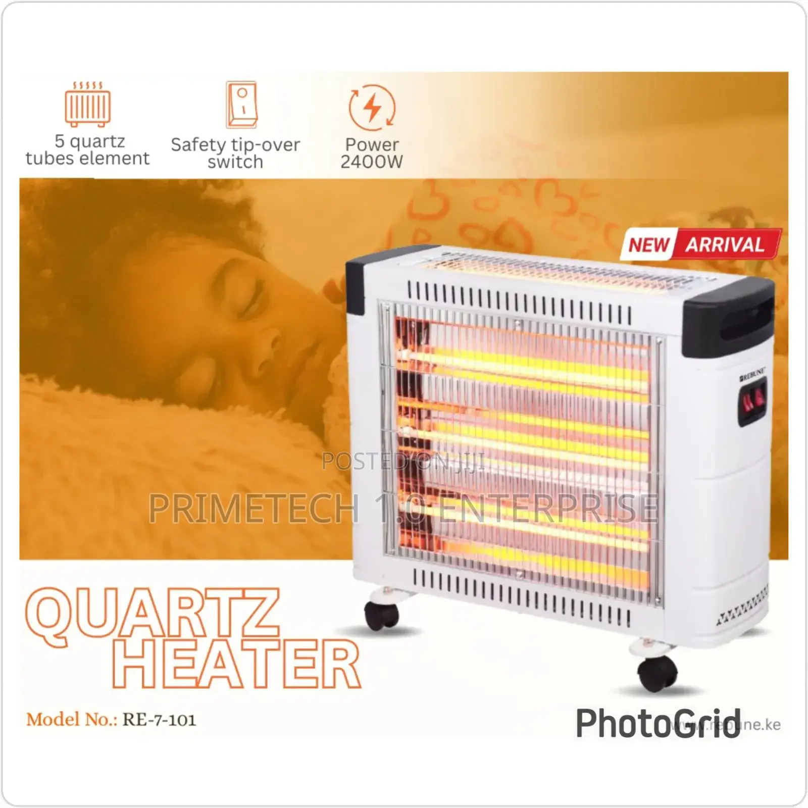 Rubene Quartz Room Heater