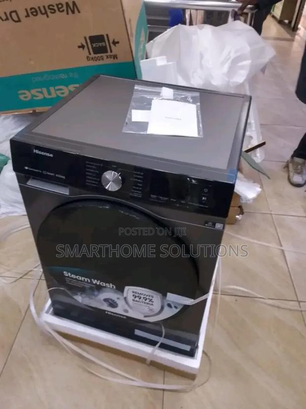 Save Time With the Hisense 10/6kg Wash Dry Combo - main view