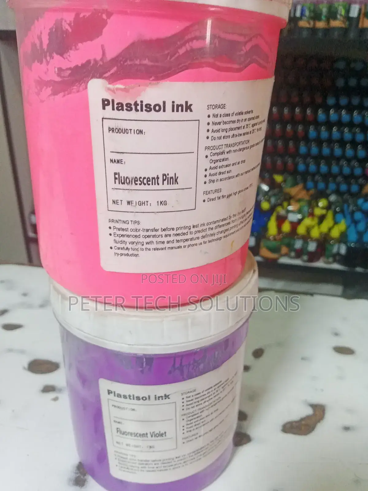 High Quality Plastisol Inks for Screen Printng(All Colors).