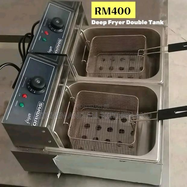 Commercial Imported Double Tank Fryer - main view