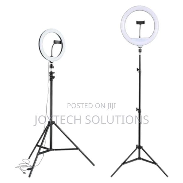 Ring Light Making Your Eyes and Face Glow