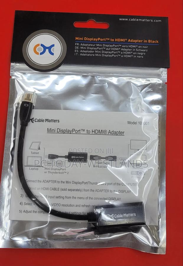 Cable Matters Mini Displayport To Hdmi Adapter