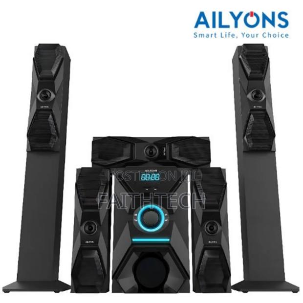 5.1ch Ailyons Tall Boy Homethearte Multimedia Speaker System
