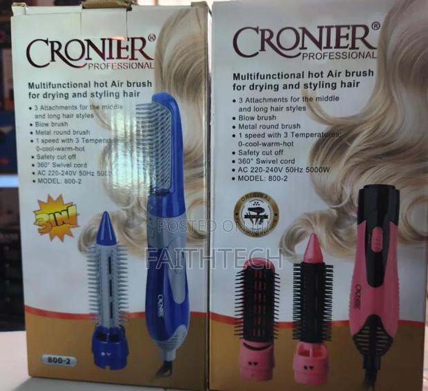 Cronier 3in1 Proffesional Hot Air Brush - main view
