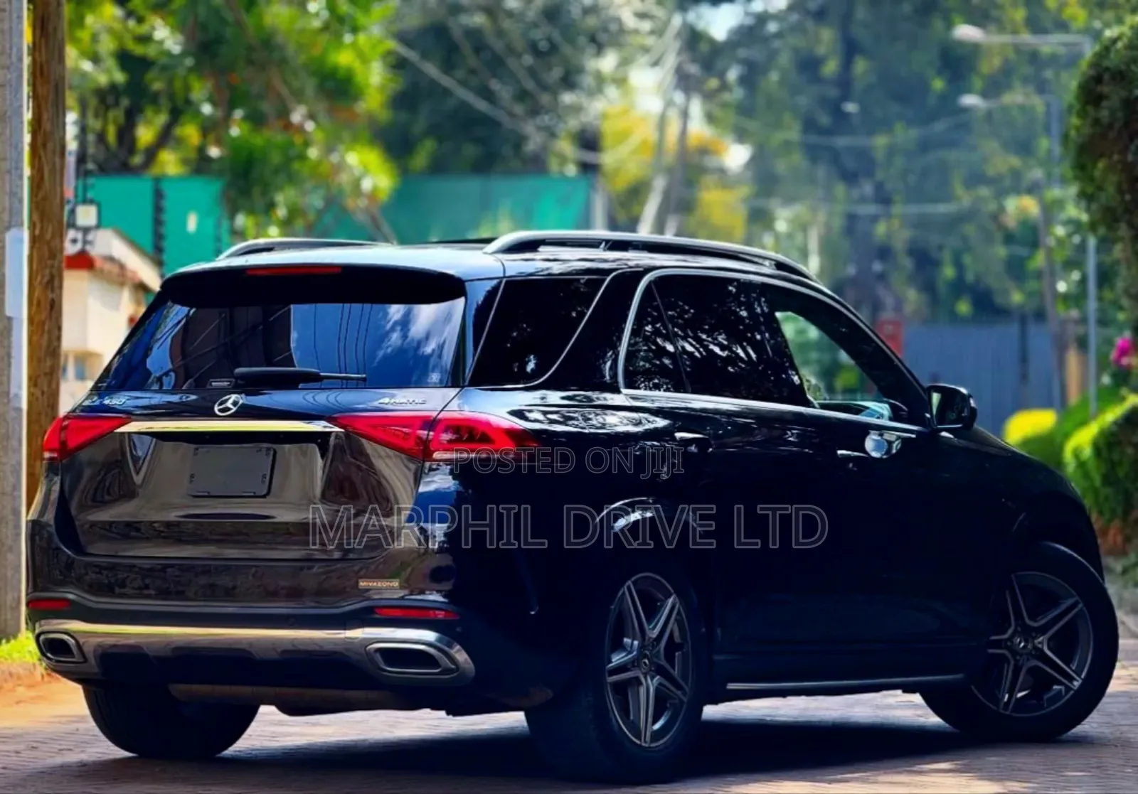 Mercedes-Benz GLE-Class GLE 450 4MATIC 2019 Black